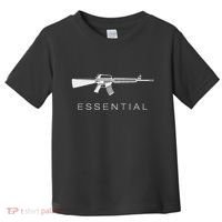 Essential Weapons Gun Ar 15 Assault Rifle Firearm Toddler T-Shirt thumb 0