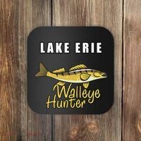 Erie Walleye Hunter Tournament Fishing Coaster thumb 0