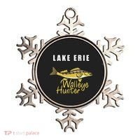 Erie Walleye Hunter Tournament Fishing Ornament thumb 0