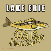 Erie Walleye Hunter Tournament Fishing Sweatshirt thumb 2