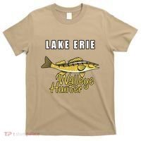Erie Walleye Hunter Tournament Fishing T-Shirt thumb 0