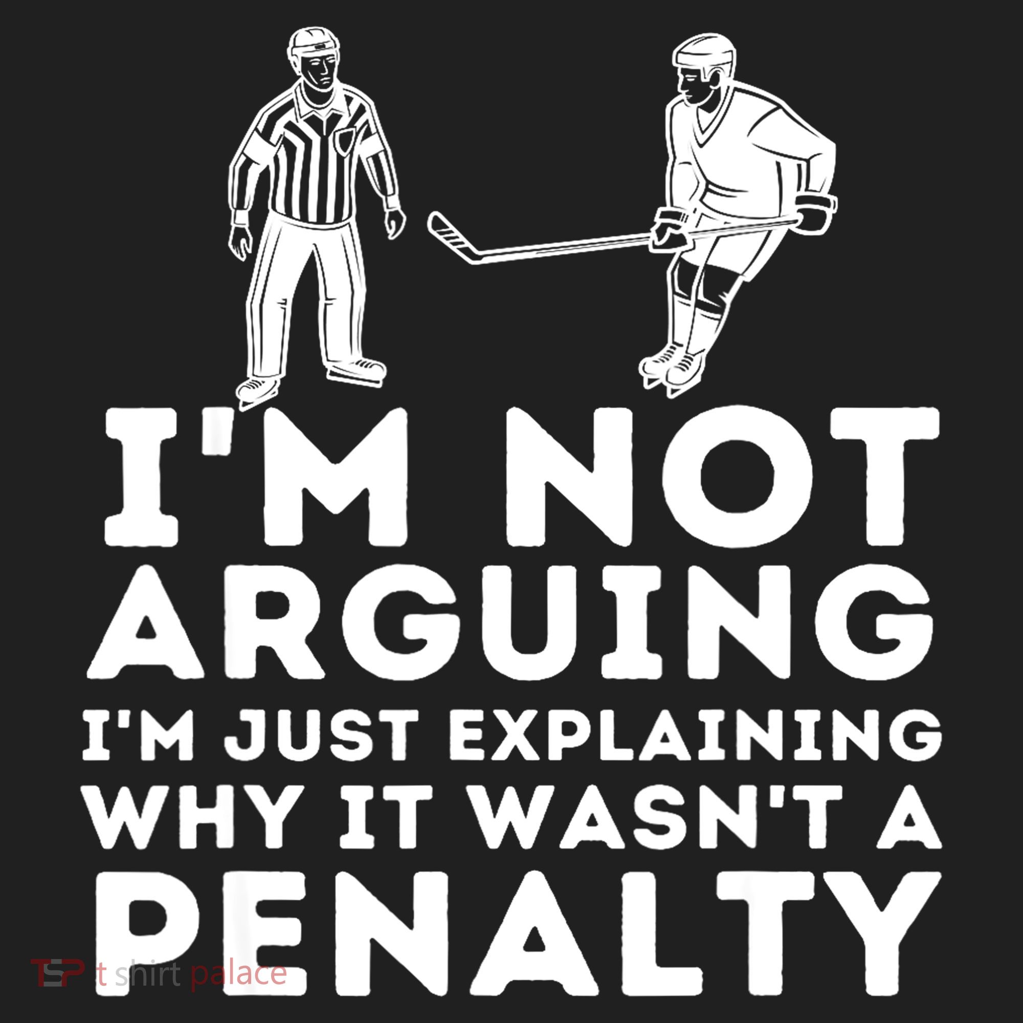 Explaining Why It Wasnt A Penalty Funny Ice Hockey Player Gift Beanie