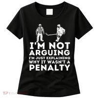 Explaining Why It Wasnt A Penalty Funny Ice Hockey Player Gift Women's T-Shirt thumb 0
