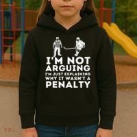 Explaining Why It Wasnt A Penalty Funny Ice Hockey Player Gift Kids Hoodie thumb 3