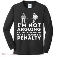 Explaining Why It Wasnt A Penalty Funny Ice Hockey Player Gift Kids Long Sleeve Shirt thumb 0