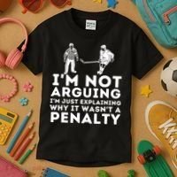 Explaining Why It Wasnt A Penalty Funny Ice Hockey Player Gift Kids T-Shirt thumb 3