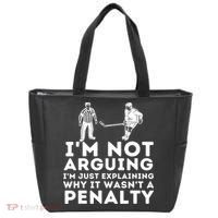 Explaining Why It Wasnt A Penalty Funny Ice Hockey Player Gift Tote Bag thumb 0