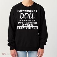 Every Woman Is A Doll Women's Sweatshirt thumb 0