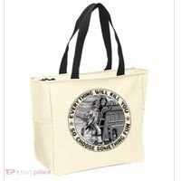 Everything Will Kill You So Choose Something Fun Firefighter Tote Bag thumb 2