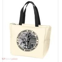 Everything Will Kill You So Choose Something Fun Firefighter Tote Bag thumb 3