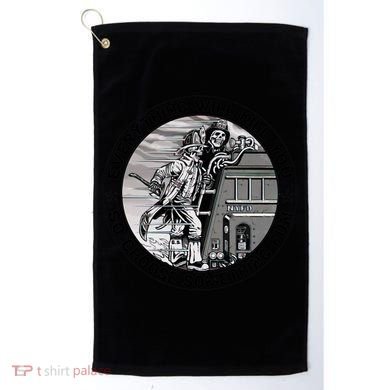 Everything Will Kill You So Choose Something Fun Firefighter Gift Golf Towel