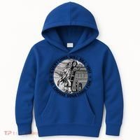 Everything Will Kill You So Choose Something Fun Firefighter Gift Kids Hoodie thumb 0