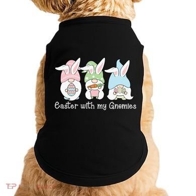 Easter With My Gnomies Cute Spring Doggie Tank