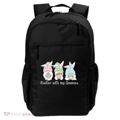 Easter With My Gnomies Cute Spring Backpack