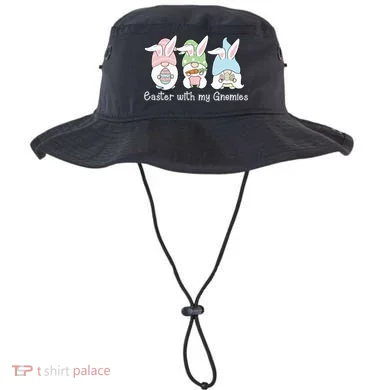 Easter With My Gnomies Cute Spring Bucket Hat