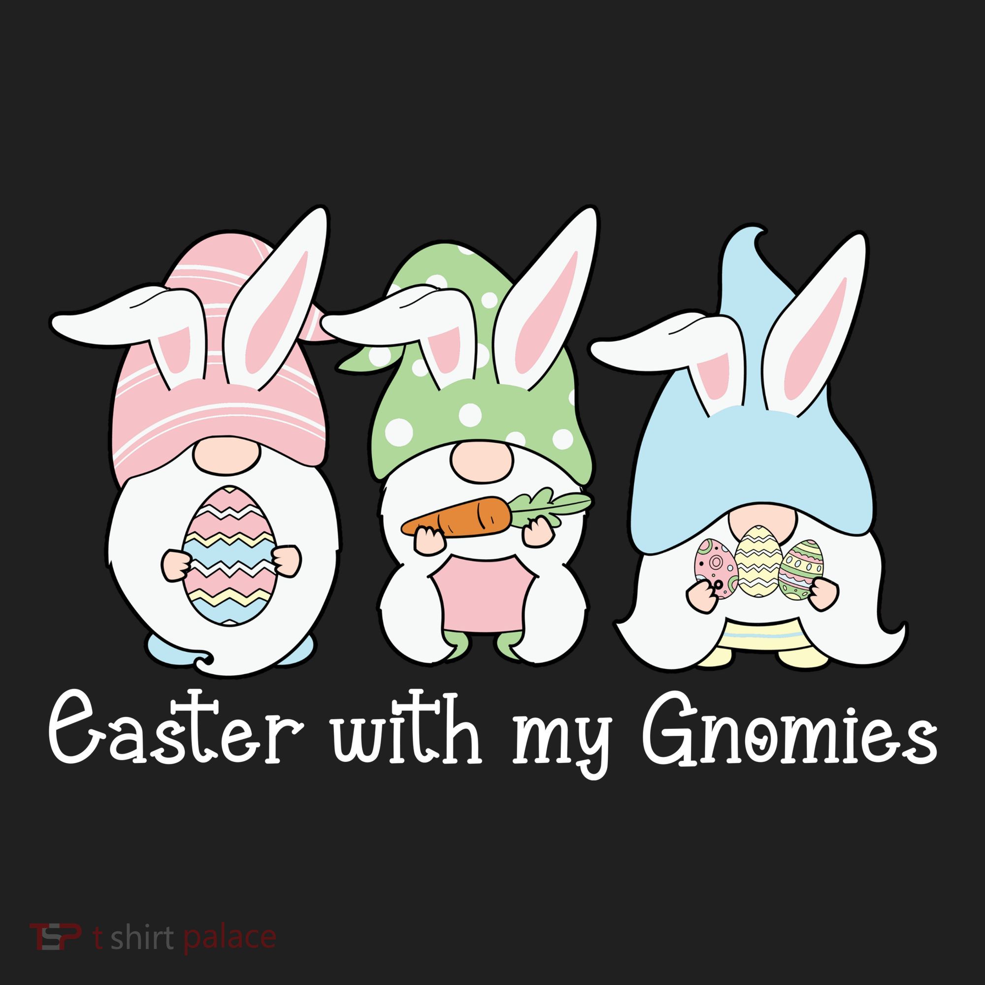 Easter With My Gnomies Cute Spring Beanie