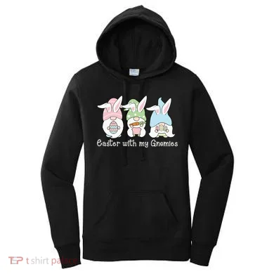 Easter With My Gnomies Cute Spring Women's Hoodie