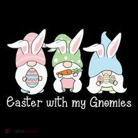 Easter With My Gnomies Cute Spring Ornament thumb 1