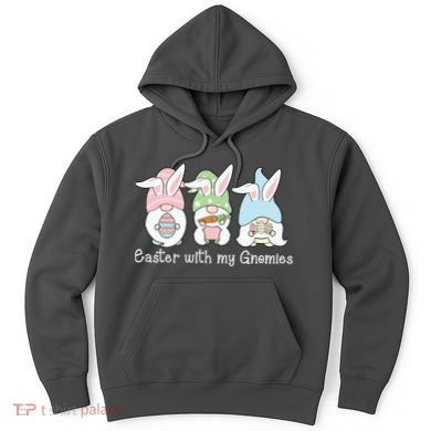 Easter With My Gnomies Cute Spring Hoodie
