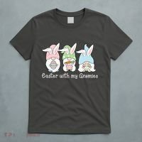 Easter With My Gnomies Cute Spring T-Shirt thumb 5