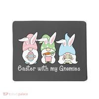 Easter With My Gnomies Cute Spring Mousepad thumb 0