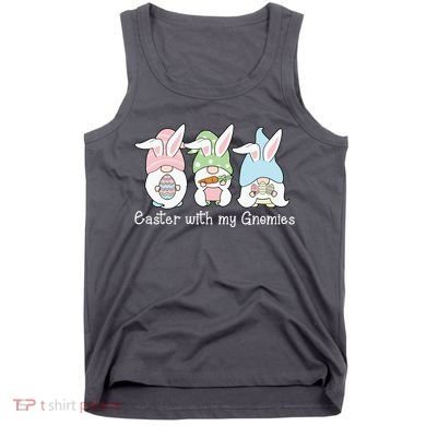 Easter With My Gnomies Cute Spring Tank Top