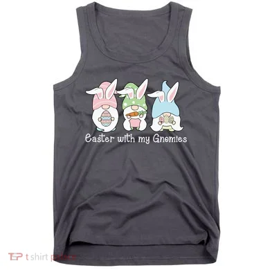 Easter With My Gnomies Cute Spring Tank Top