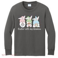Easter With My Gnomies Cute Spring Kids Long Sleeve Shirt thumb 0
