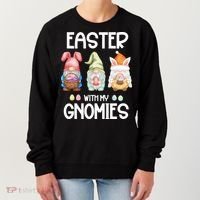 Easter With My Gnomies Egg Hunt Matching Women's Sweatshirt thumb 0