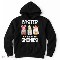 Easter With My Gnomies Egg Hunt Matching Hoodie thumb 0