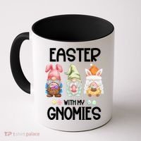 Easter With My Gnomies Egg Hunt Matching Coffee Mug thumb 0