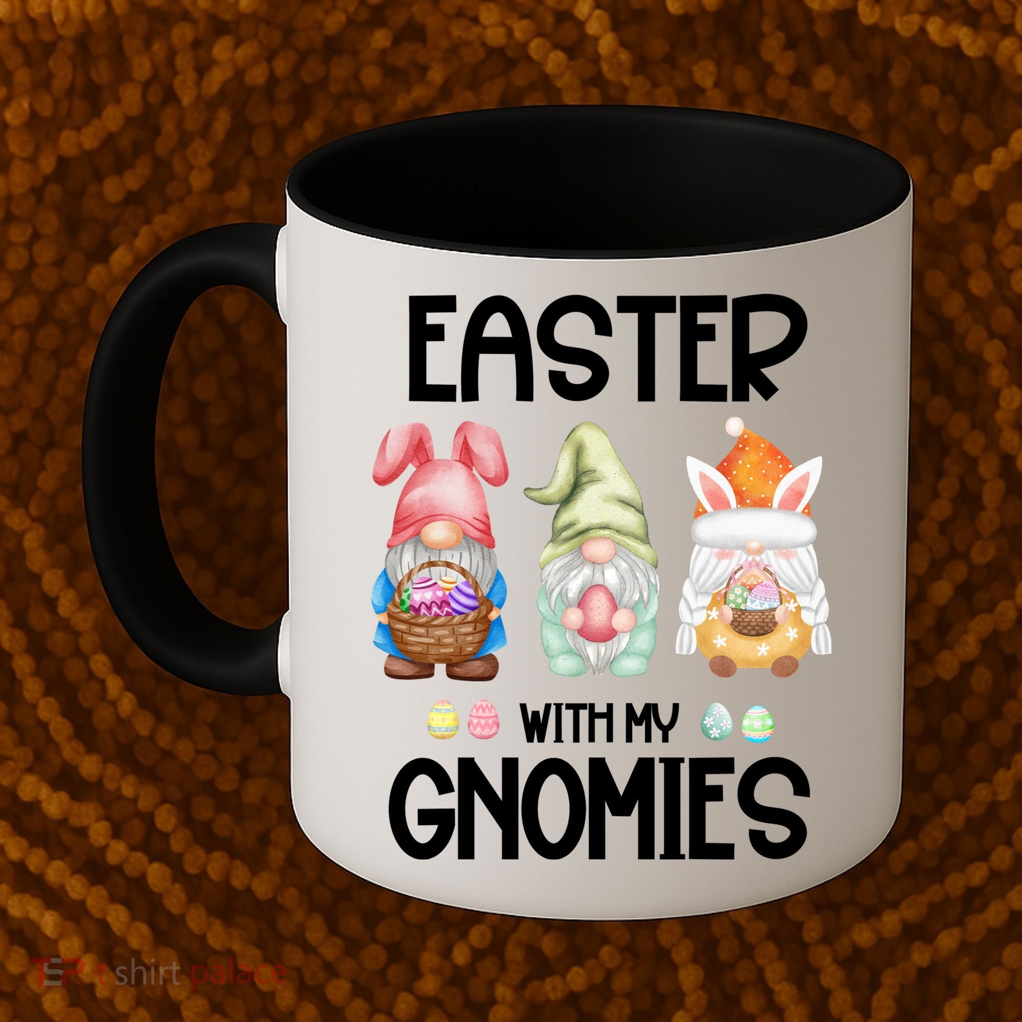 Easter With My Gnomies Egg Hunt Matching Coffee Mug