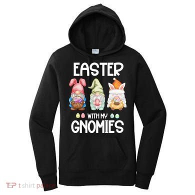 Easter With My Gnomies Egg Hunt Matching Women's Hoodie