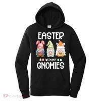 Easter With My Gnomies Egg Hunt Matching Women's Hoodie thumb 0