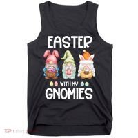 Easter With My Gnomies Egg Hunt Matching Tank Top thumb 0