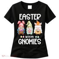Easter With My Gnomies Egg Hunt Matching Women's T-Shirt thumb 0