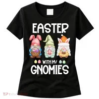 Easter With My Gnomies Egg Hunt Matching Women's T-Shirt thumb 0