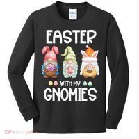 Easter With My Gnomies Egg Hunt Matching Kids Long Sleeve Shirt thumb 0