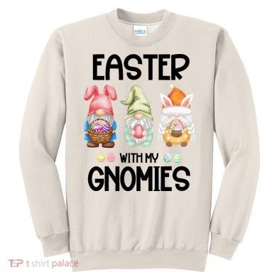 Easter With My Gnomies Egg Hunt Matching Sweatshirt