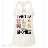 Easter With My Gnomies Egg Hunt Matching Women's Tank Top thumb 0