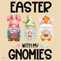 Easter With My Gnomies Egg Hunt Matching Women's Tank Top thumb 2