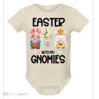 Easter With My Gnomies Egg Hunt Matching Baby Bodysuit thumb 0