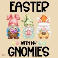 Easter With My Gnomies Egg Hunt Matching Baby Bodysuit thumb 2