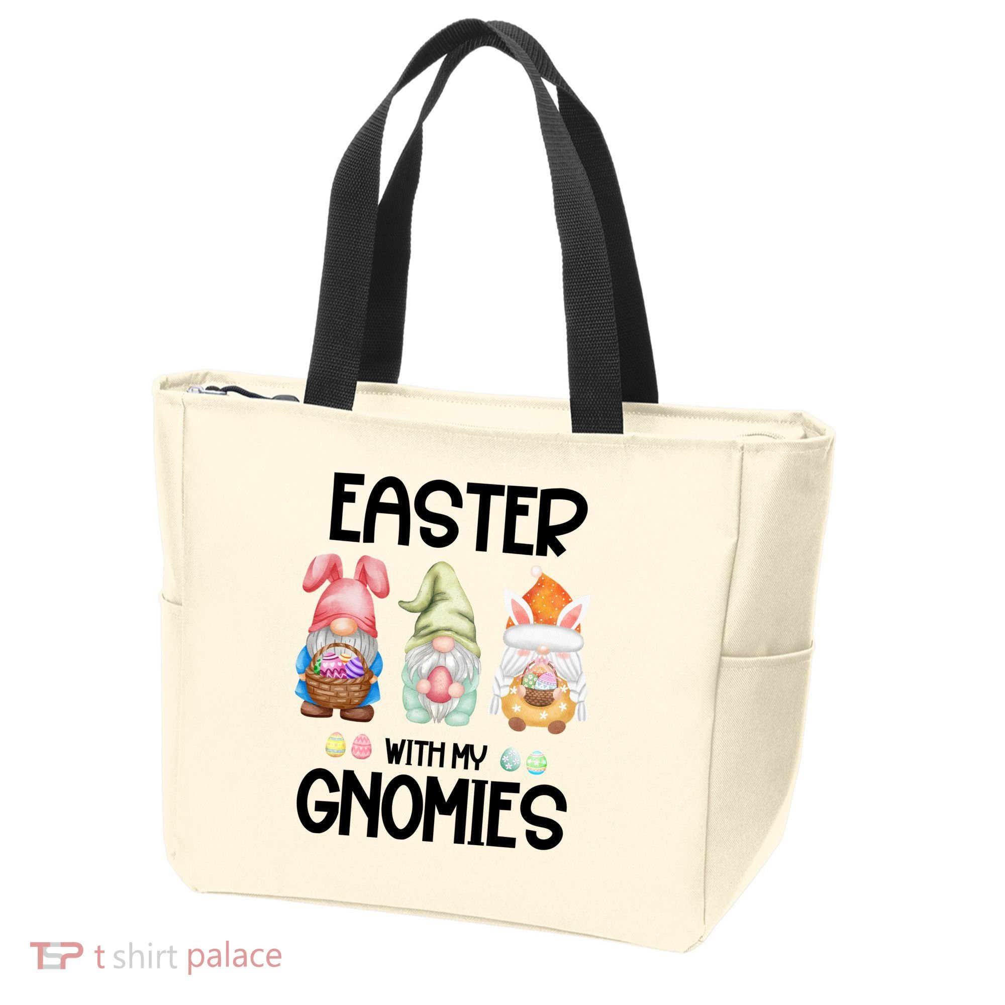 Easter With My Gnomies Egg Hunt Matching Tote Bag