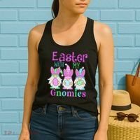 Easter With My Gnomies Women's Tank Top thumb 2