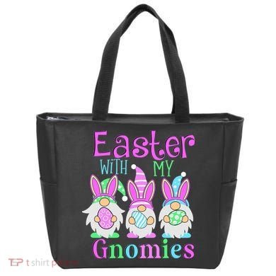 Easter With My Gnomies Tote Bag