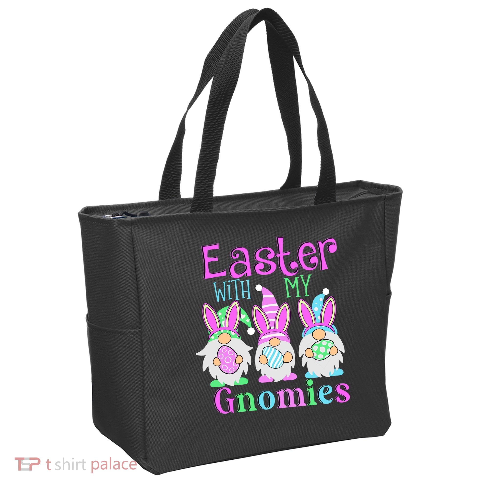 Easter With My Gnomies Tote Bag