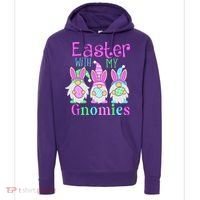 Easter With My Gnomies Hoodie thumb 0