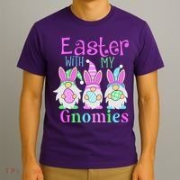 Easter With My Gnomies T-Shirt thumb 3