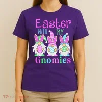 Easter With My Gnomies T-Shirt thumb 4